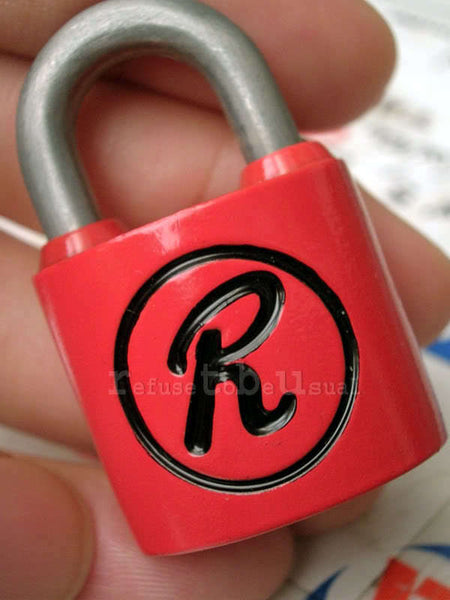 NANA Punk SEX PISTOLS R LOCK padlock necklace Chain RED