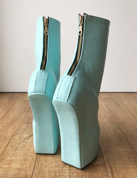 RTBU ZEUS Stallion Horse Pony Hoof Ankle Pinup Golden Metal Zip Tiffany Matte