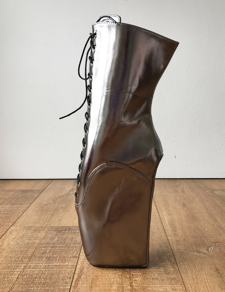 Begin Ii Ballet Wedge Hoof Sole Heelless Fetish Pointe Champagne Metallic