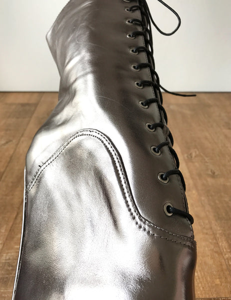 Begin Ii Ballet Wedge Hoof Sole Heelless Fetish Pointe Champagne Metallic