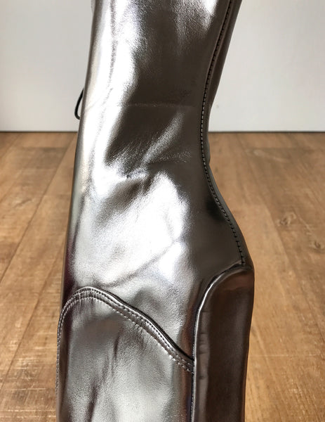 Begin Ii Ballet Wedge Hoof Sole Heelless Fetish Pointe Champagne Metallic