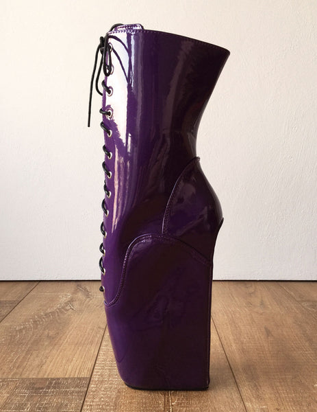 BEGIN III (No Zip) Ballet Wedge Hoof Fetish BDSM Submissive Vertical Training