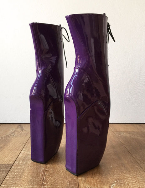 BEGIN III (No Zip) Ballet Wedge Hoof Fetish BDSM Submissive Vertical Training