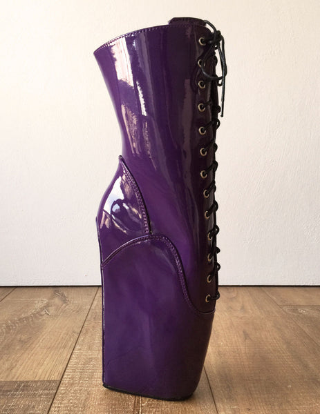 BEGIN III (No Zip) Ballet Wedge Hoof Fetish BDSM Submissive Vertical Training
