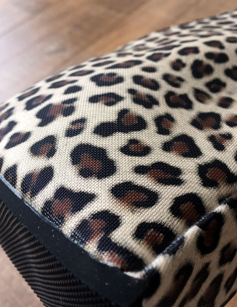 18cm LOCKY Beginner Lockable Ballet Wedge Padlock Fetish BDSM Leopard Cheetah