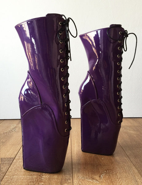 BEGIN III (No Zip) Ballet Wedge Hoof Fetish BDSM Submissive Vertical Training